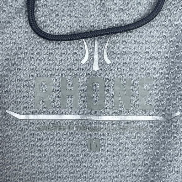 RHONE Sequoia ¼-Zip Pullover Gray Size Medium Polartec Power Dry Active Top - Picture 4 of 16